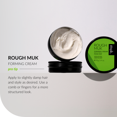 MUK Rough Muk Forming Cream - Flexible Hold Hair Cream 95g