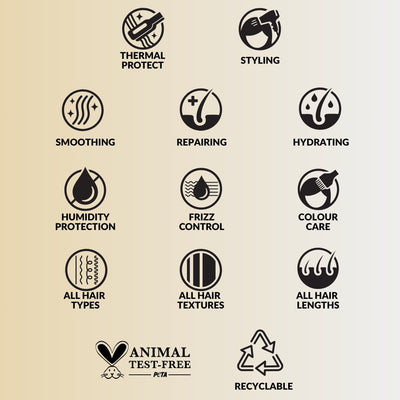 MUK Hot Muk Smoothing Serum - Frizz Control Hair Treatment 100ml