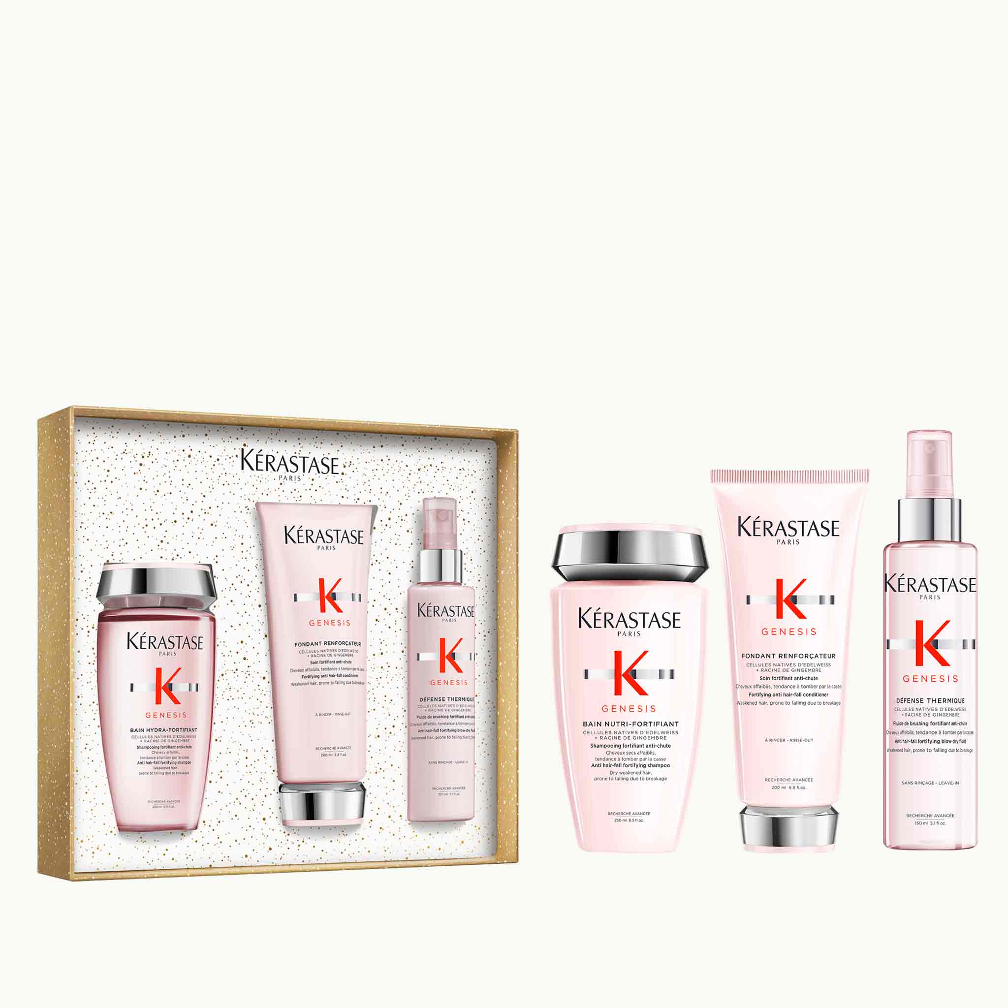 Kérastase Genesis Gift Set for Weakened Hair Prone to Falling  - Complimentary Shampoo