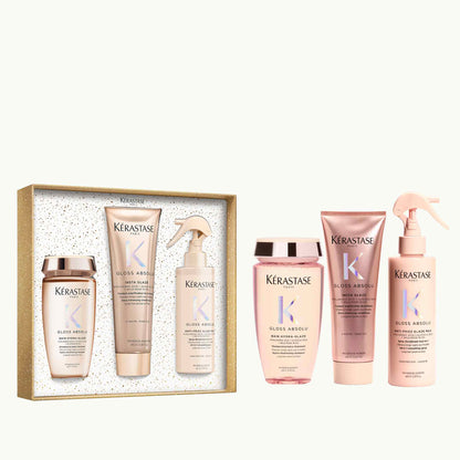 Kérastase Gloss Absolu Giftset for Long Hair Prone to Frizz - Complimentary Shampoo