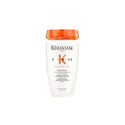 Kérastase Nutritive Bain Satin Shampoo for Dry Hair - Hydrating & Nourishing Haircare, 250ml