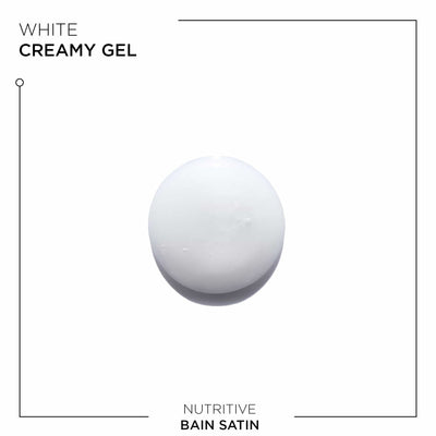 Kérastase Bain Satin - White Creamy Gel Hair Shampoo for Dry Hair Close Up