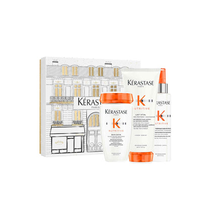 Kérastase Nutritive Nourishing Haircare Gift Set for Thin Dry Hair  - Complimentary Shampoo