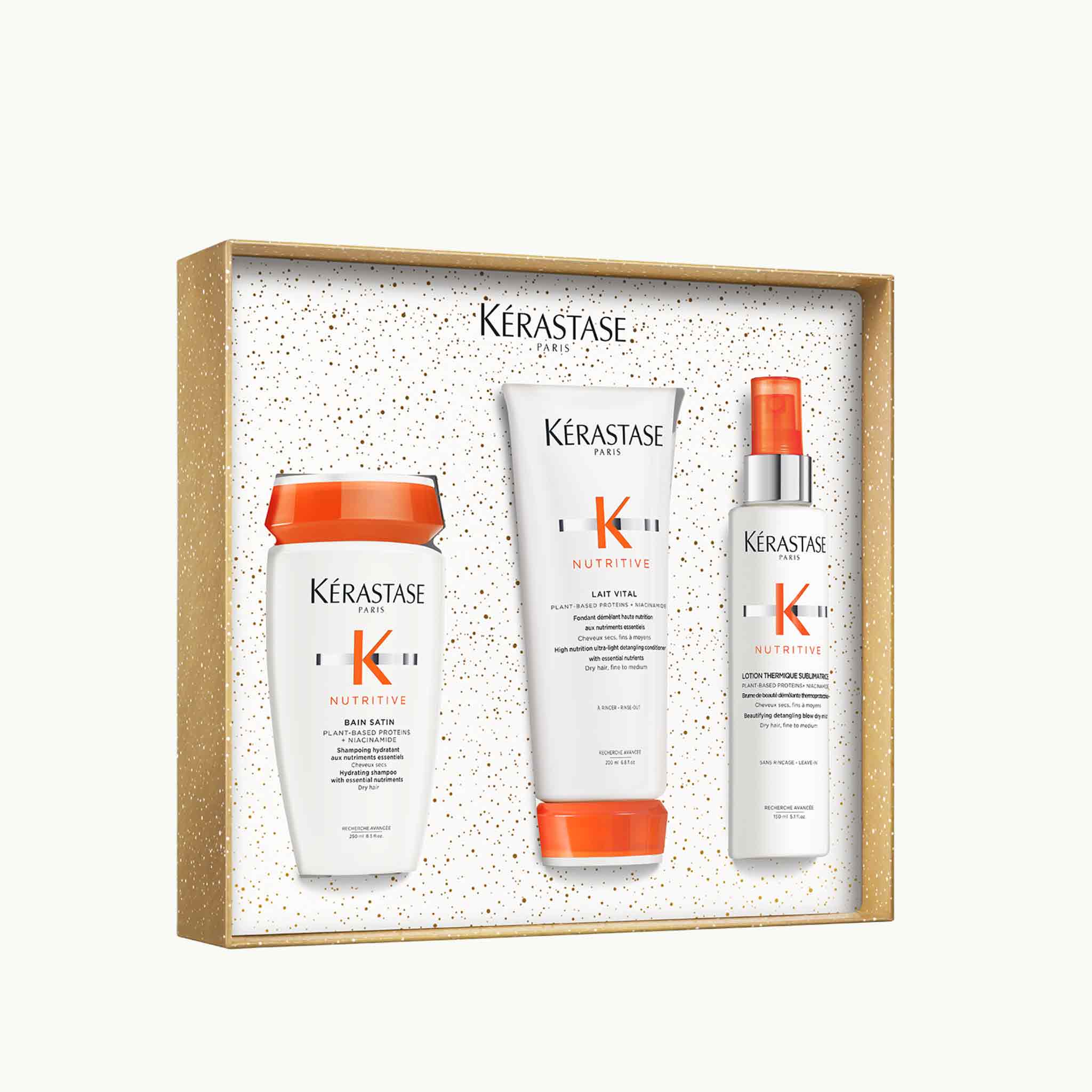 Kérastase Nutritive Nourishing Haircare Gift Set for Thin Dry Hair  - Complimentary Shampoo