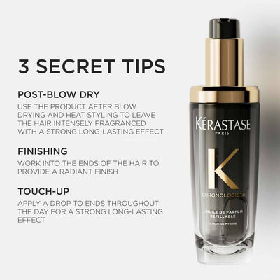 Kérastase Chronologiste Hair Oil: Revitalizing Treatment, Long-Lasting Fragrance Oil for Healthy, Shiny Hair