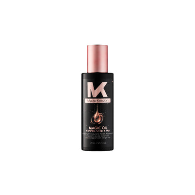 Mycro Keratin Magic Oil 75ml (plus free scalp brush)