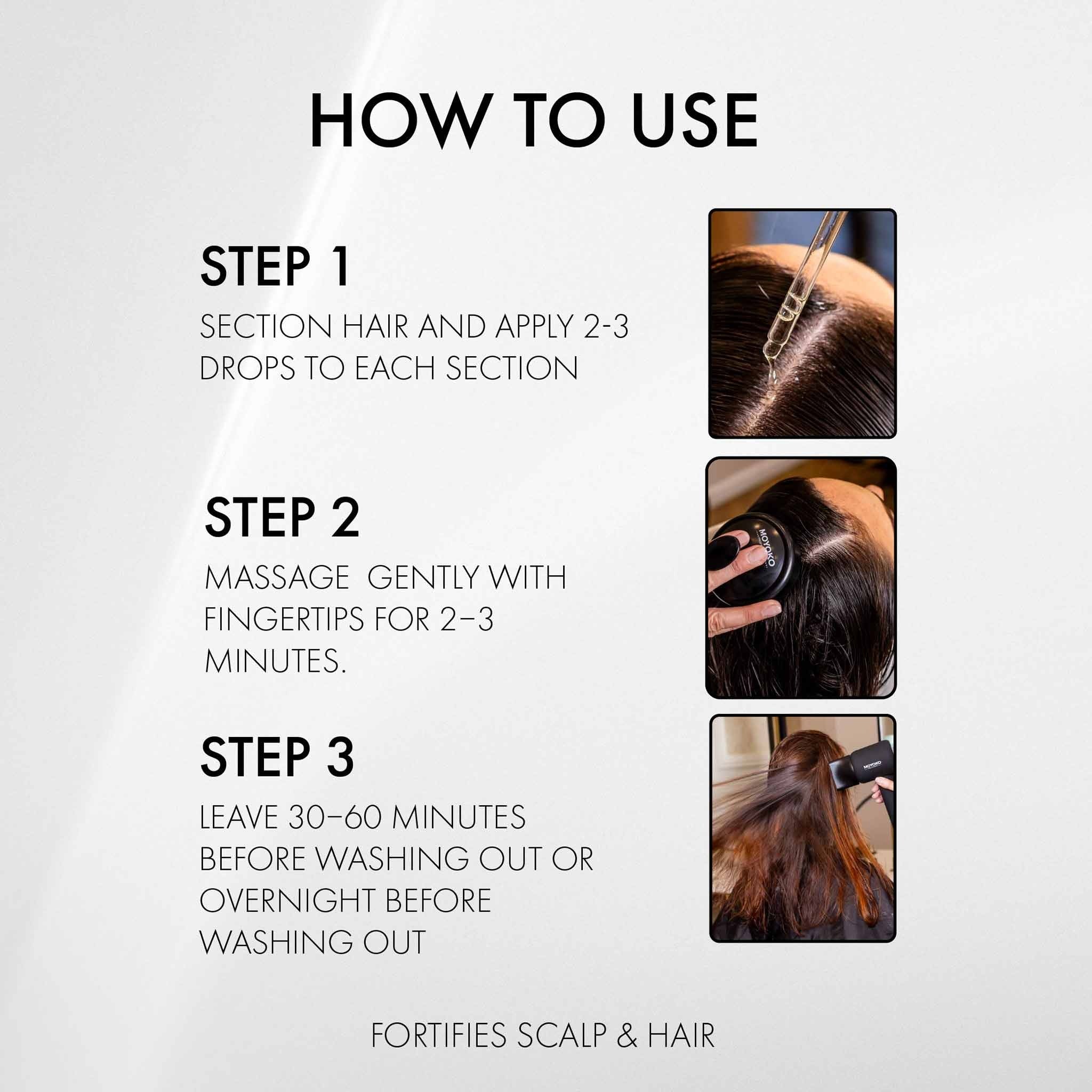 Mycro Keratin Magic Oil 75ml (plus free scalp brush)