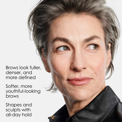 Olaplex Browbond Serum: Fuller, Defined Eyebrows - Before & After Transformation. Beauty for Mature Skin