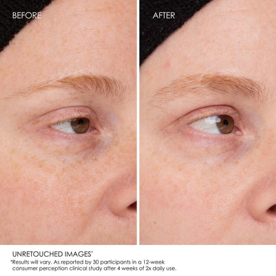 Olaplex Browbond Building Serum Before & After: See visible brow improvement & radiant skin! Unretouched photos. 