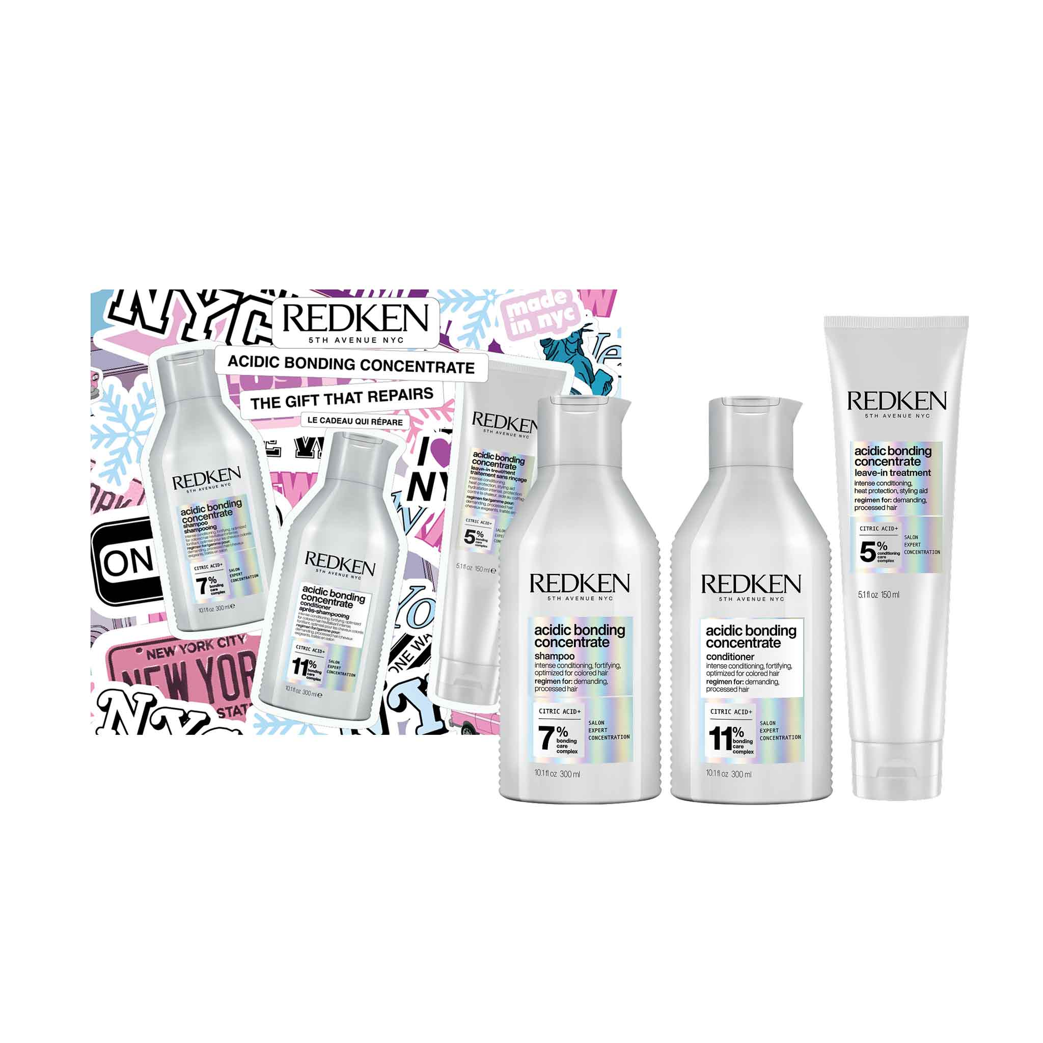 Redken Acidic Bonding Concentrate Gift Set- Complimentary Shampoo