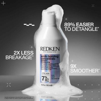 Redken Acidic Bonding Concentrate Gift Set for Damaged Hair - 3-Piece Repair System