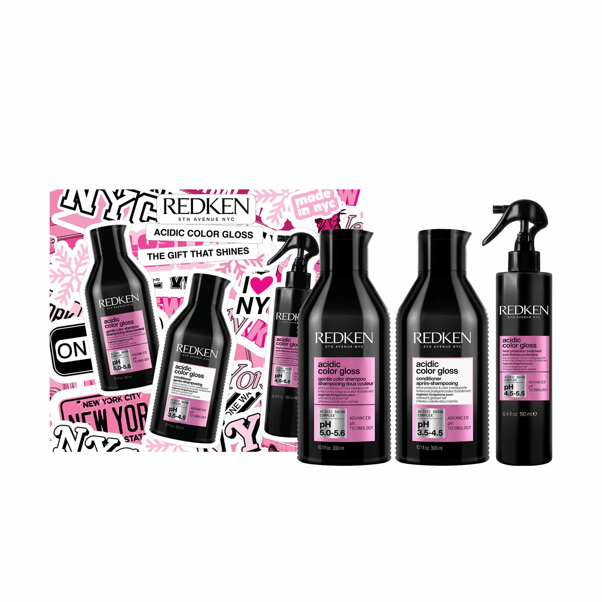 Redken Acidic Color Gloss Gift Set - Complimentary Shampoo