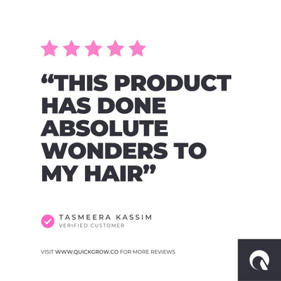 Customer review graphic for Quick Grow Original Family Combo