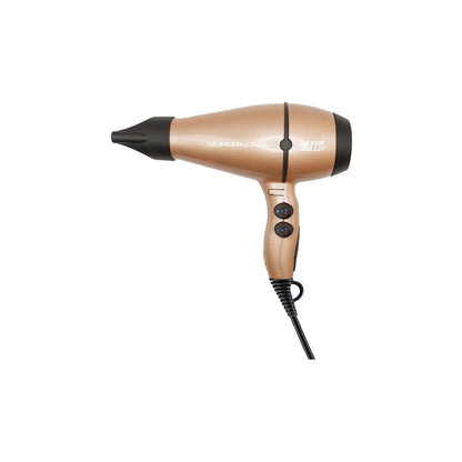 Silver Bullet Hair Dryer Supernova 2400 Watt - Champagne delivers powerful drying performance with Italian craftsmanship.