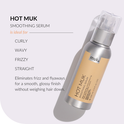 MUK Hot Muk Smoothing Serum - Frizz Control Hair Treatment 100ml