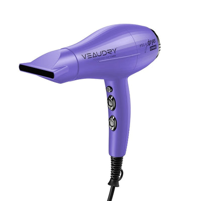 Veaudry MyDryer Ultra Violet Limited Edition Hair Dryer: Professional styling with advanced technology and sleek purple design.