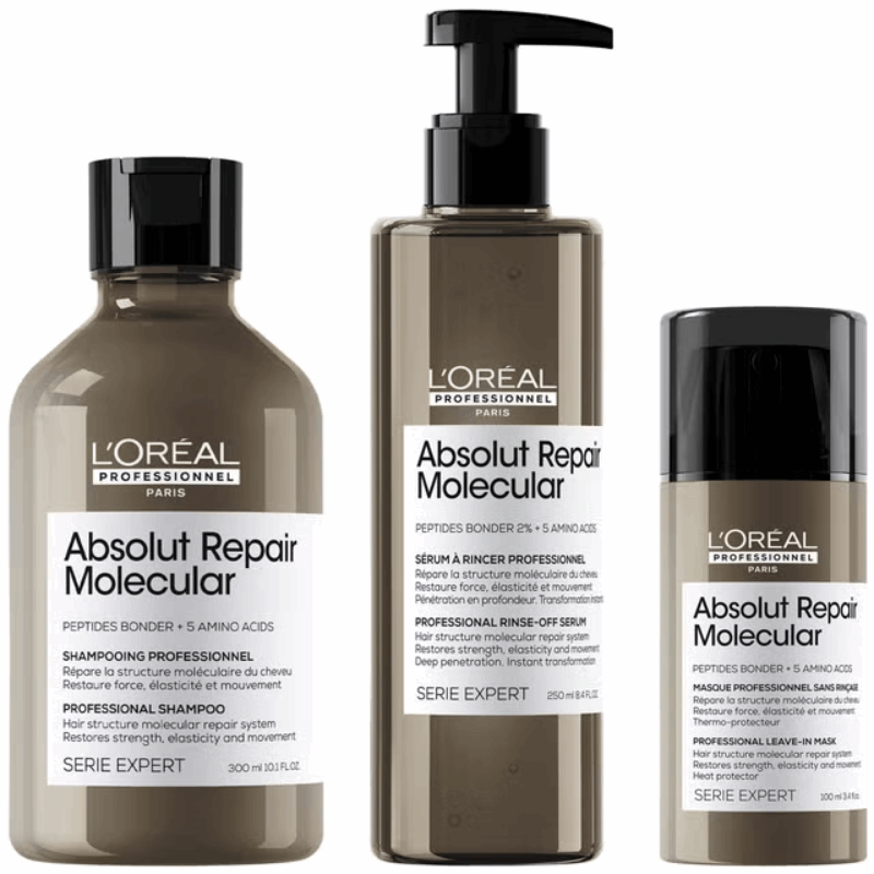 L'Oreal Absolut Repair Molecular Pack Combo Packs from HairNetwork