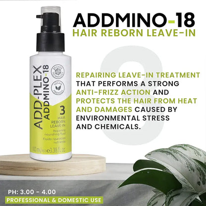 Addmino 18 Hair Reborn Leave-In Treatment 100ml - Shampoo