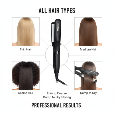 All hair types versatility