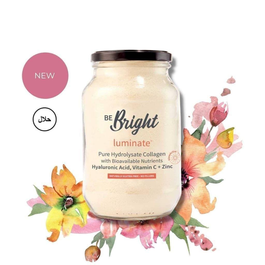 Be Bright Luminate Collagen Powder Jar 500g - collagen - Health & Beauty By Be Bright - Shop