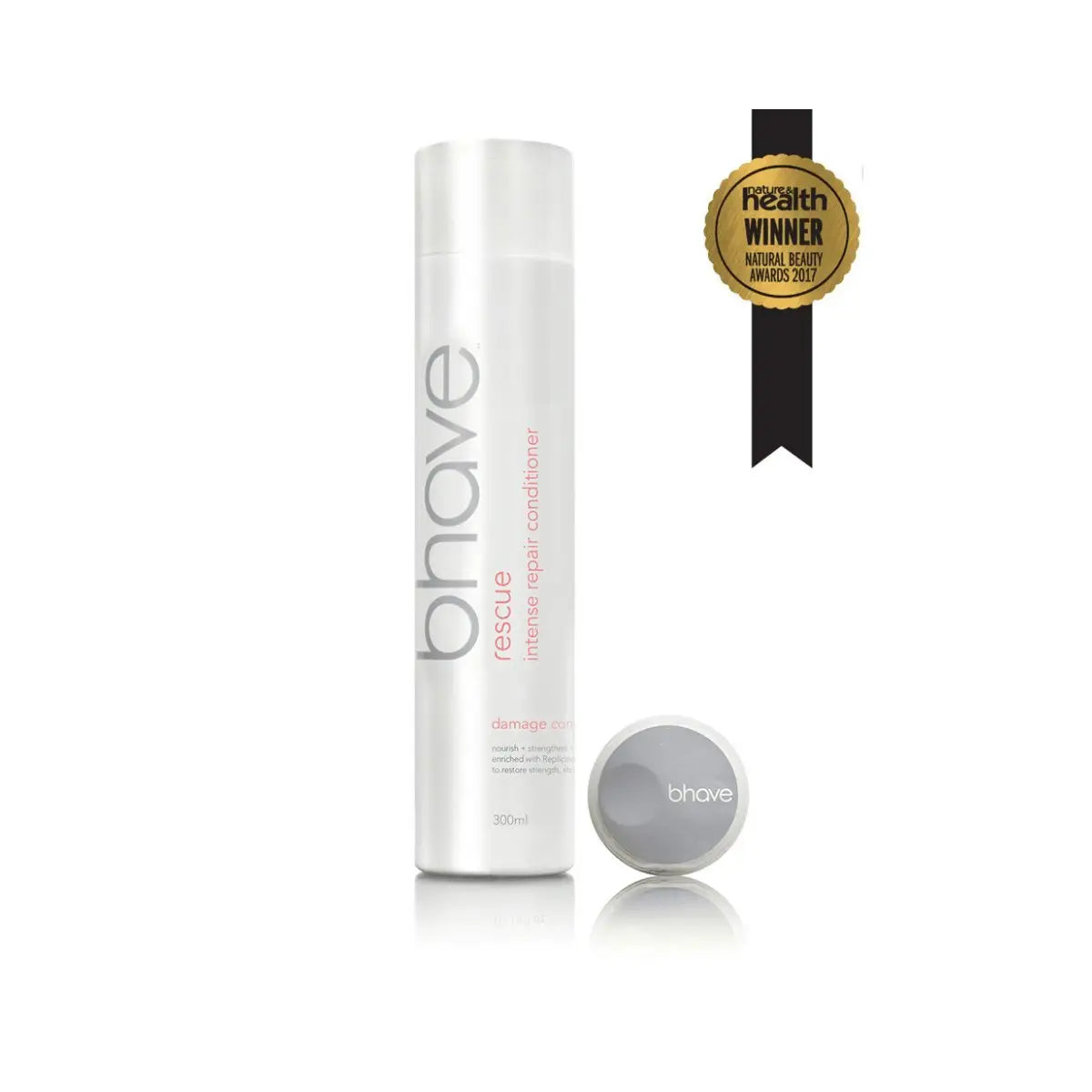 Bhave Rescue Conditioner 300ml for severely damaged hair in dove color Sham Sham