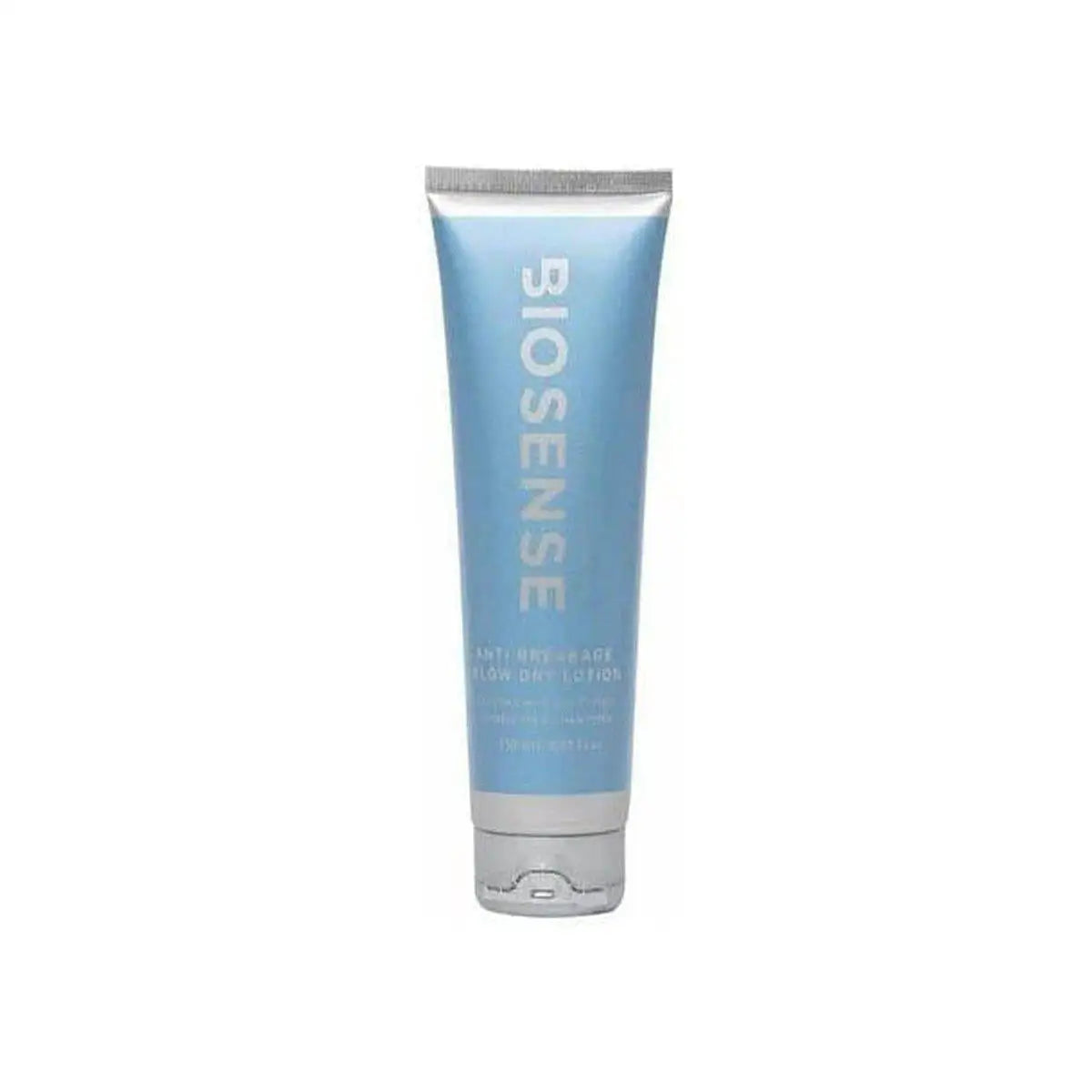 Biosense Anti Breakage Blow Dry Cream 150ml with blue toothpaste-like texture