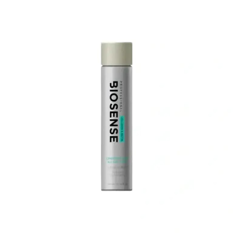 Biosense Collagen and Biotin Conditioner 300ml next to Biosene Deodorant Spray