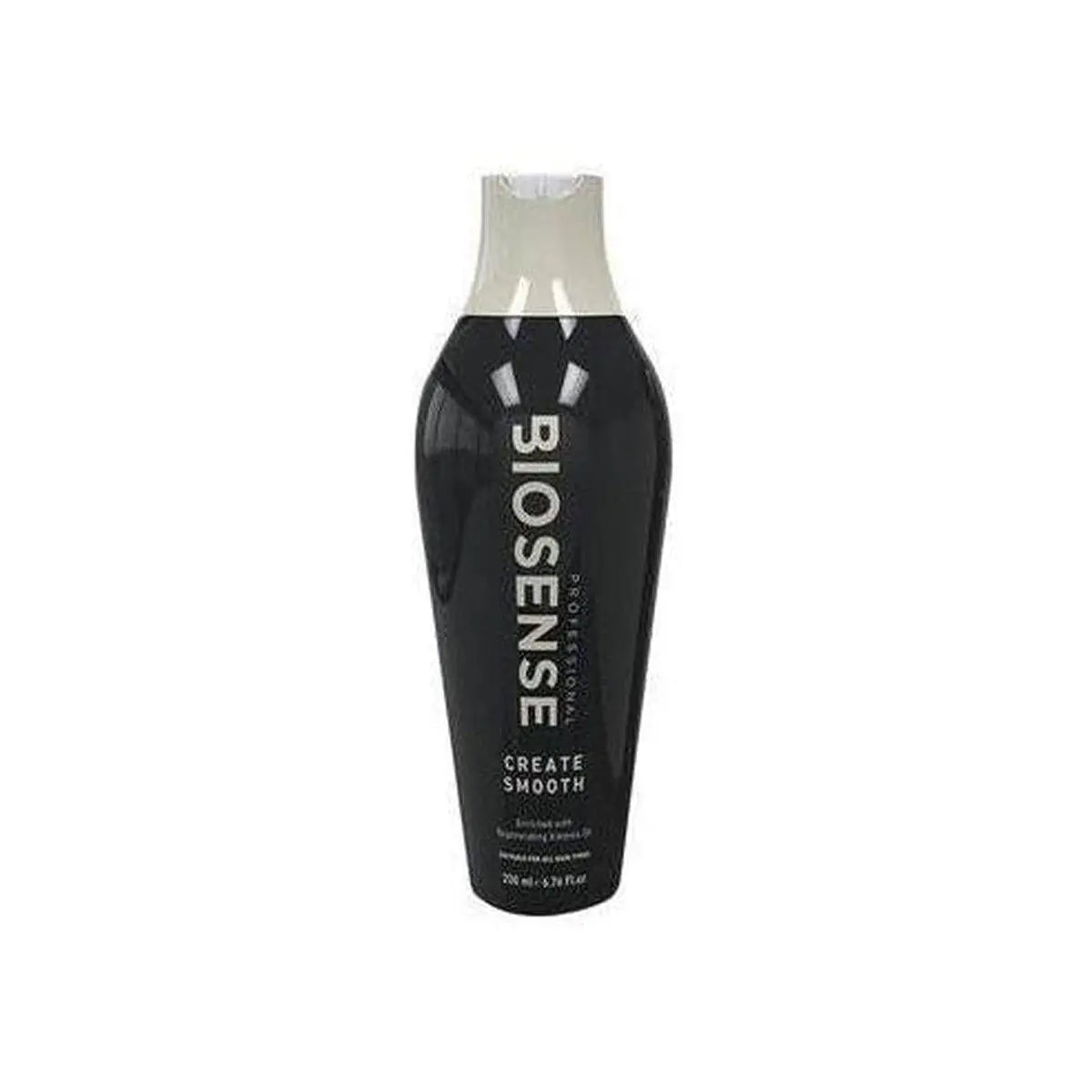 Biosense Create Smooth Blow Dry Serum 200ml bottle with black wine color and white label