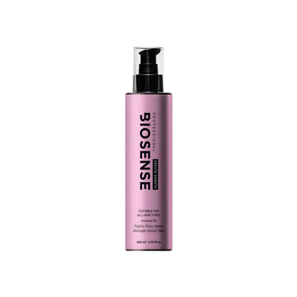 Biosense Create Smooth Blow Dry Serum 200ml bottle on a white background