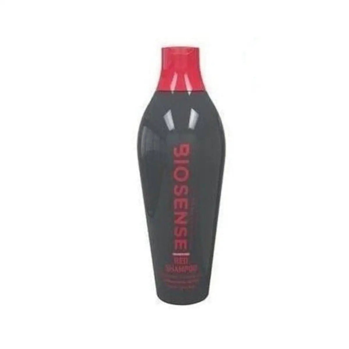 Biosense Red Shampoo 300ml bottle with black cap, enhancing vibrant red hair tones