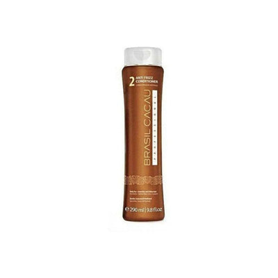Brasil Cacau Anti-Frizz Conditioner: Smooth, Manageable Hair. 9.8 fl.oz (290ml) bottle.
