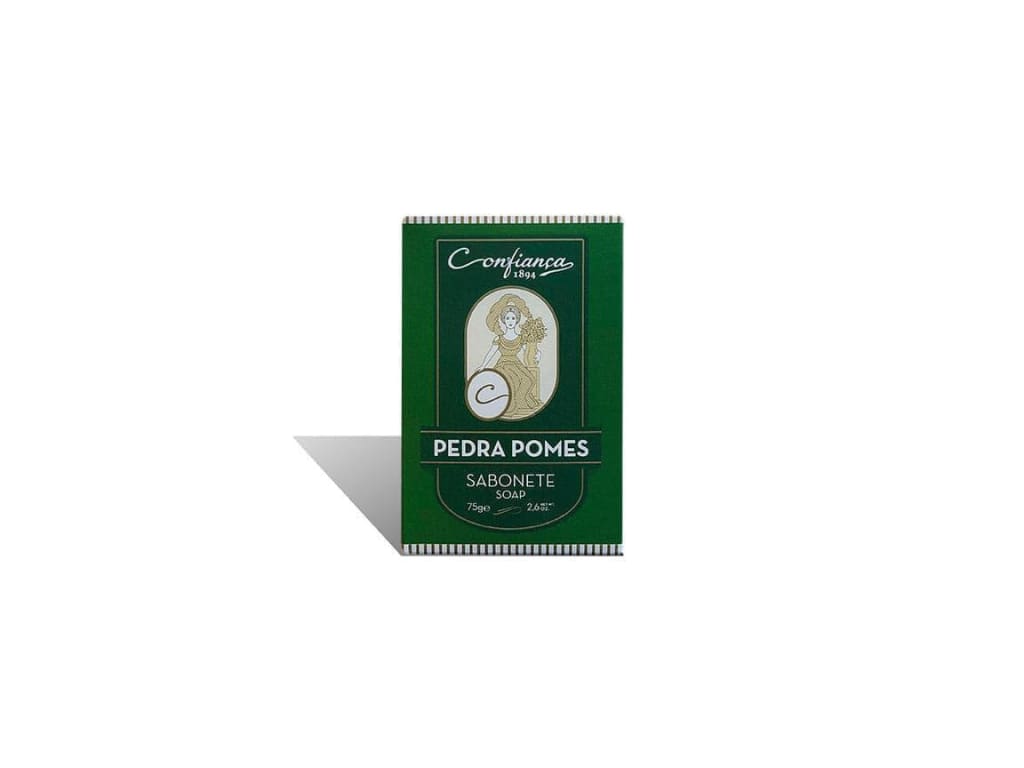 Sabonete Confianca Pedra Pomes Pumice Soap 75g with A5 Spiral Notebook