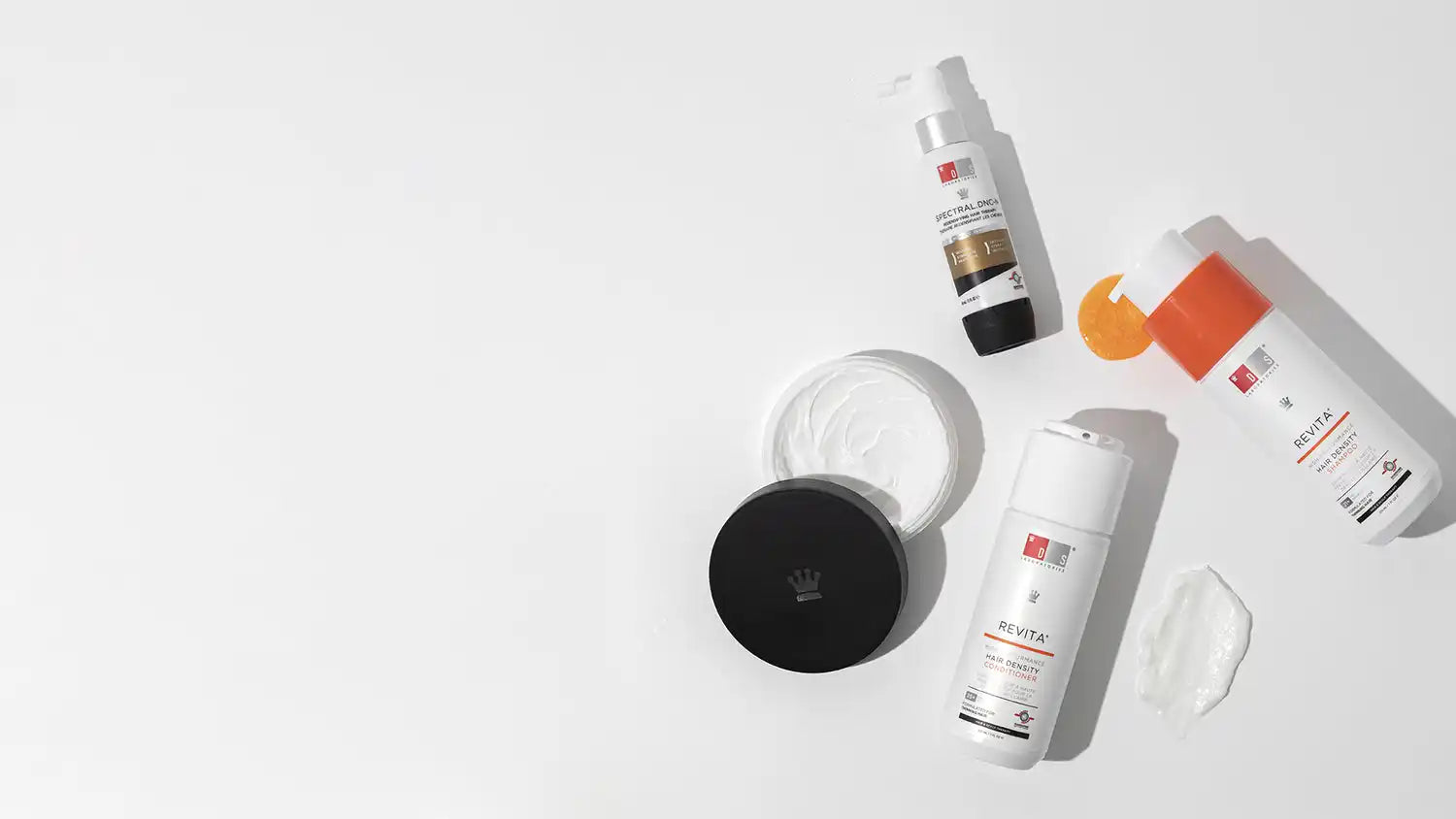 Cosmetic product assortment.