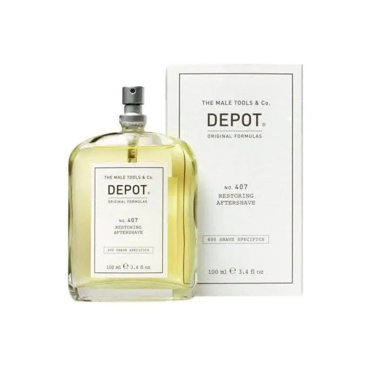 DEPOT No.407 Stimulating - Restoring Aftershave 100ml for an optimal shaving experience