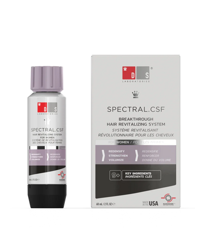 DS Laboratories Spectral Csf 60ml - Hair Loss Solution revitalizes hair with 5% Nanoxidil for thicker, fuller-looking hair.