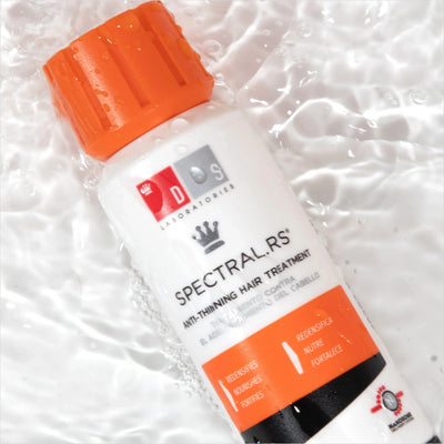 DS Laboratories Spectral Rs Anti Hair-Loss Treatment | 60ml in water, offering a drug-free solution for thinning hair.
