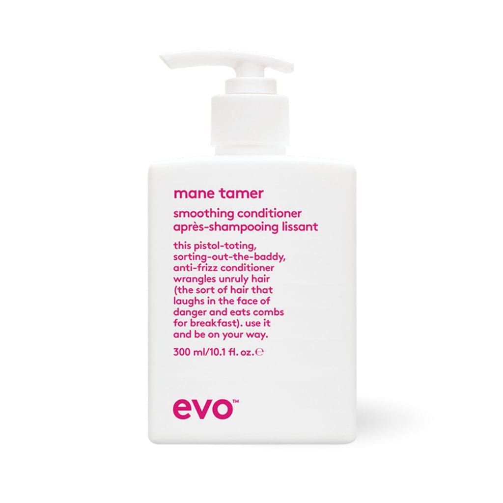 EVO Mane Tamer Smoothing Conditioner - 300ml white bottle with pump