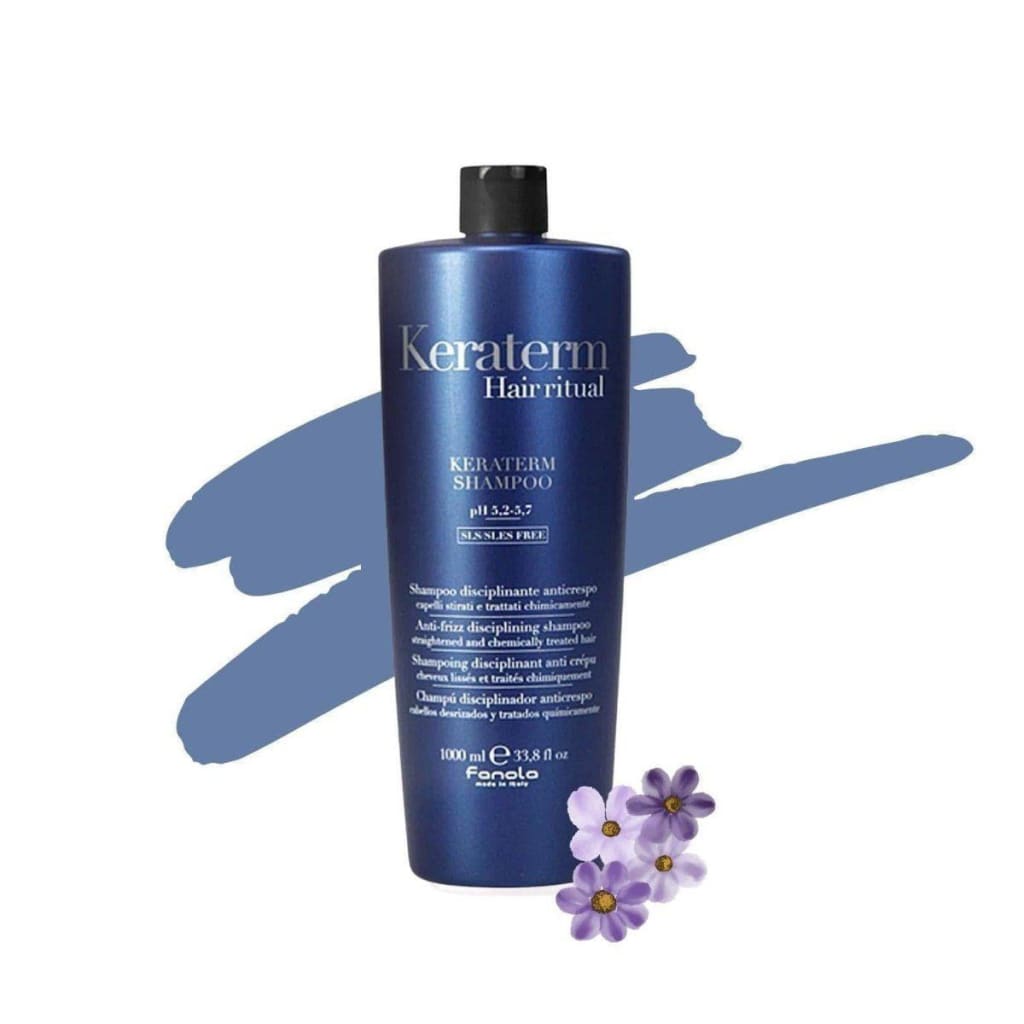 Fanola Keraterm Shampoo - 300ml | Chemical & Heat Treated Hair - Shampoo