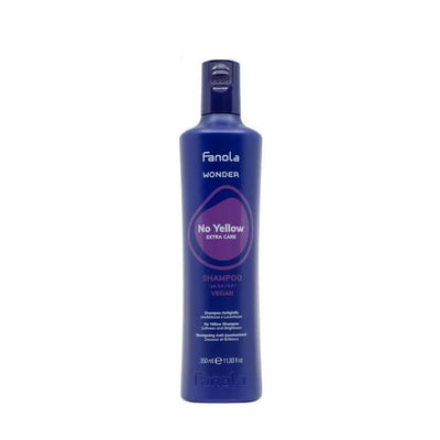 Fanola No Yellow Shampoo 350ml: Purple Shampoo for Blonde Hair - Tone & Neutralize Yellow!