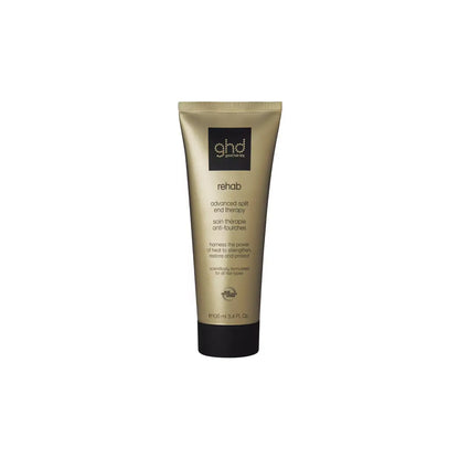Gold ghd Rehab tube for Advanced Split End Therapy and ghd heat protection 100ml
