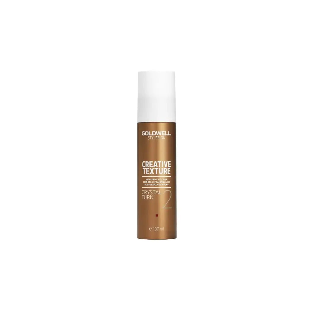 Brown and white Goldwell Creative Texture styling product bottle.