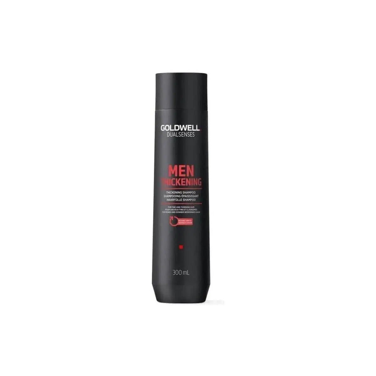 Goldwell Dualsenses Men’s Thickening Shampoo - 300ml, instantly thickens hair