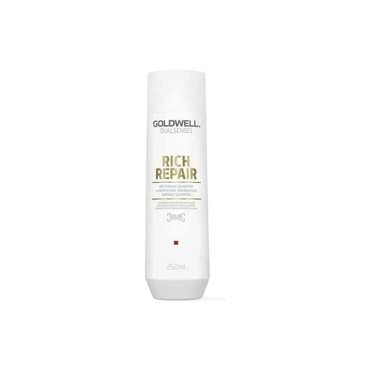 Goldwell Dualsenses Rich Repair Shampoo - 250ml: Revitalize damaged hair quickly