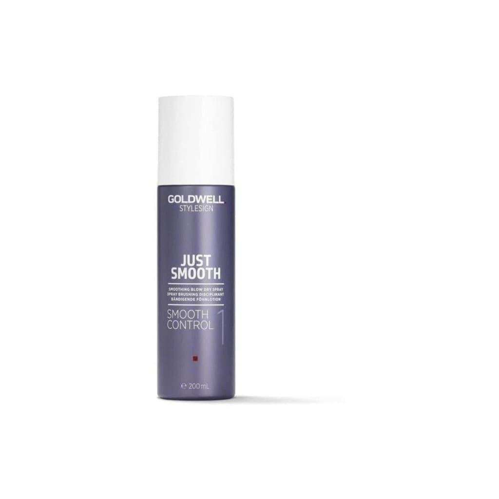 Goldwell Just Smooth Control 1 Blow-Dry Spray - 200ml - Smoothing blow dry spray - Hair Styling Products By Goldwell