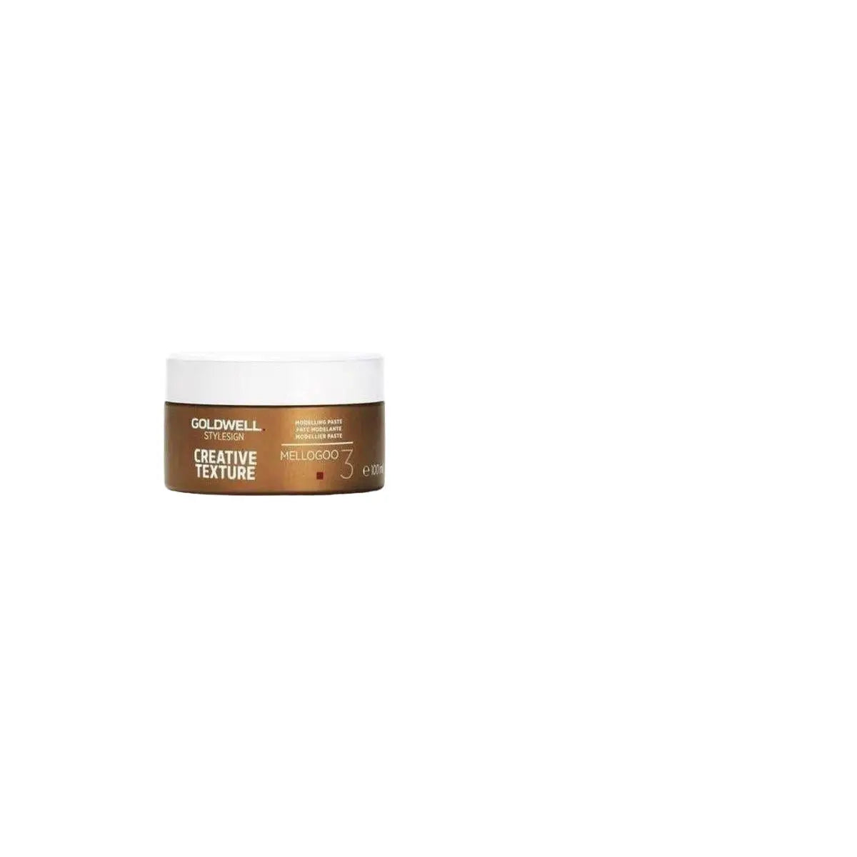 Goldwell Mellogoo Creative Texture Modelling Paste- 100ml container labeled ‘StyleSign’