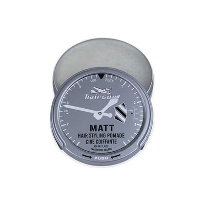 Hairgum Matt Hair Styling Pomade 40g - Strong Hold Matte Finish - Shampoo