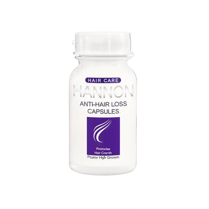 Hannon Anti-Hair Loss Capsules 60’s- Anti-Hair Loss help combat thinning hair and boost confidence for healthier locks.