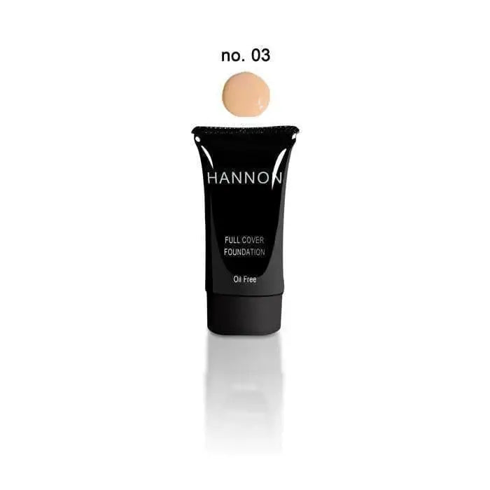 Hannon Full Cover Foundation No.3 (oil free) - Shampoo