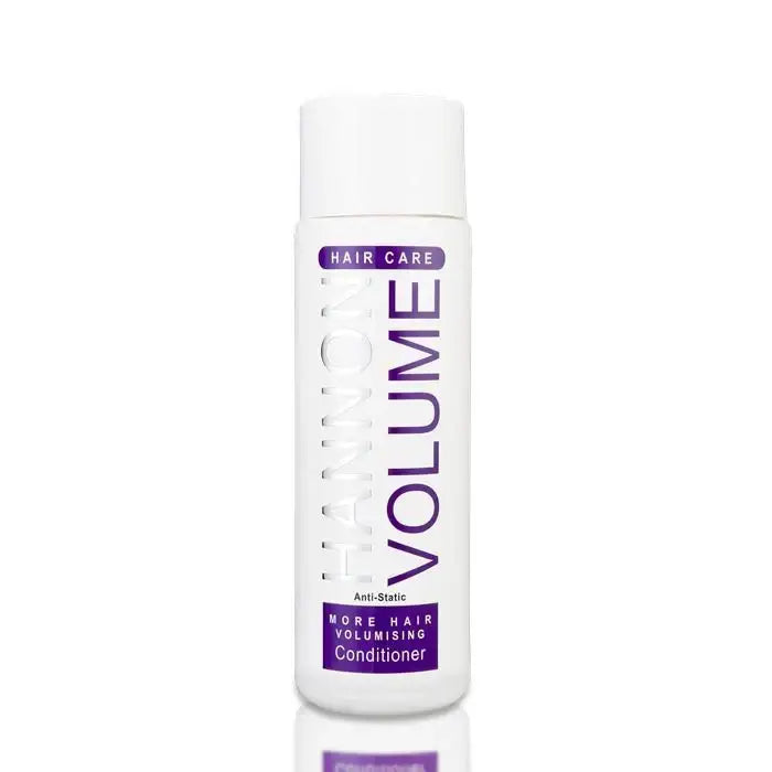 Hannon More Hair Volumising Conditioner 250ml hydrates and adds volume, perfect for fine, limp hair.