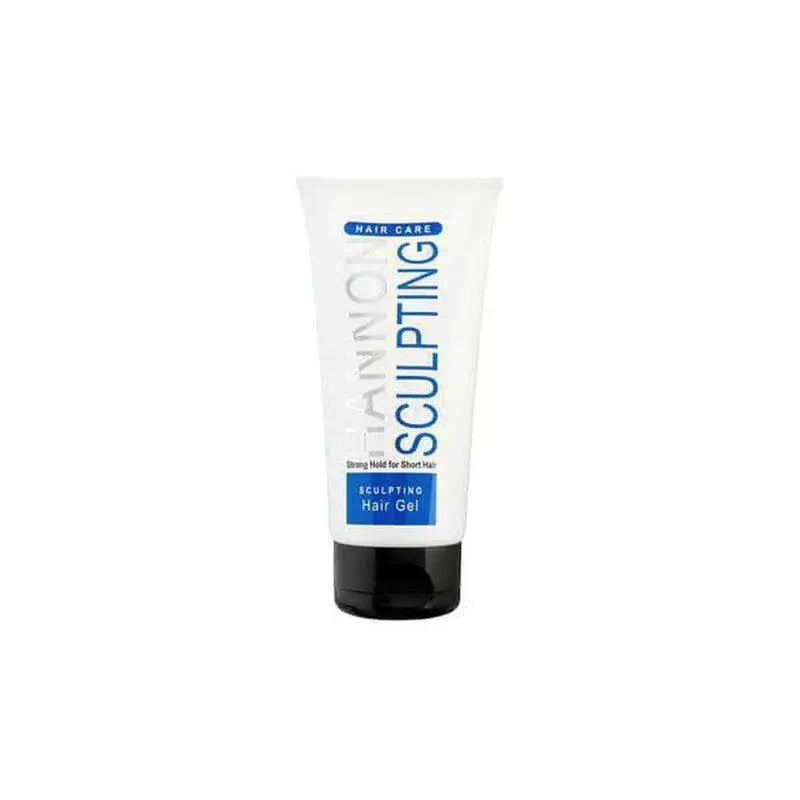 Hannon Sculpting Hair Gel 150ml - Strong hold for wet-look style with blue and white tube